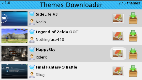 Themes Downloader V. 1
