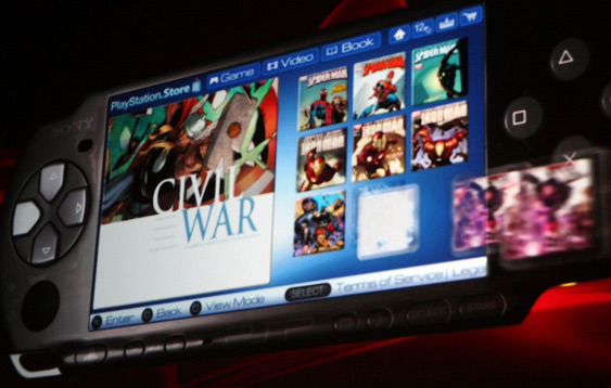 Sony anuncia los PSP Minis, un lector de libros digital para PSP y actualizaciones para la PSN